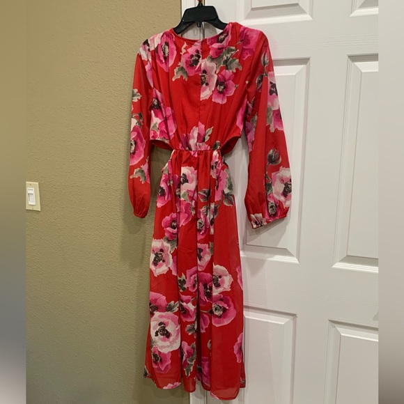 Anthropology Ranna Gill Printed Cut Out Midi
Floral Dress S - Picture 5 of 7